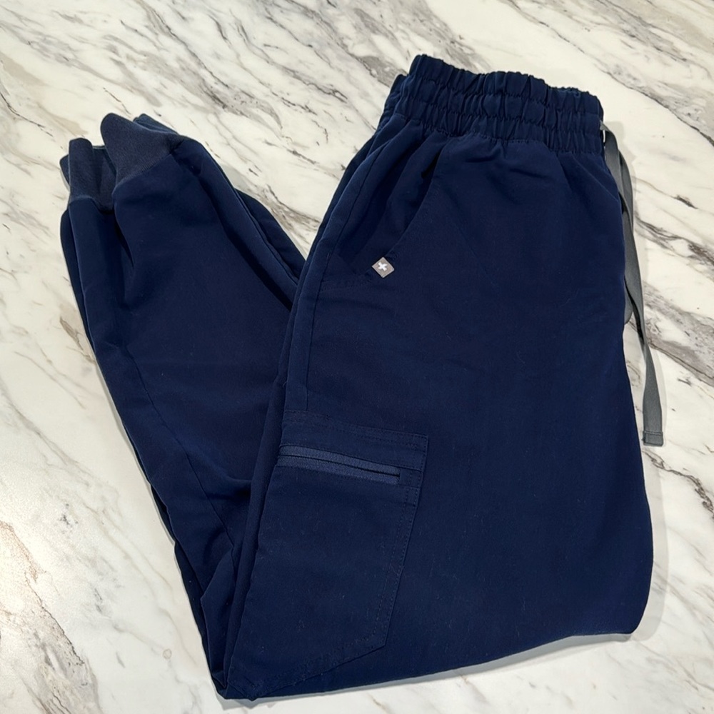 Figs Jogger Scrub Pants Navy